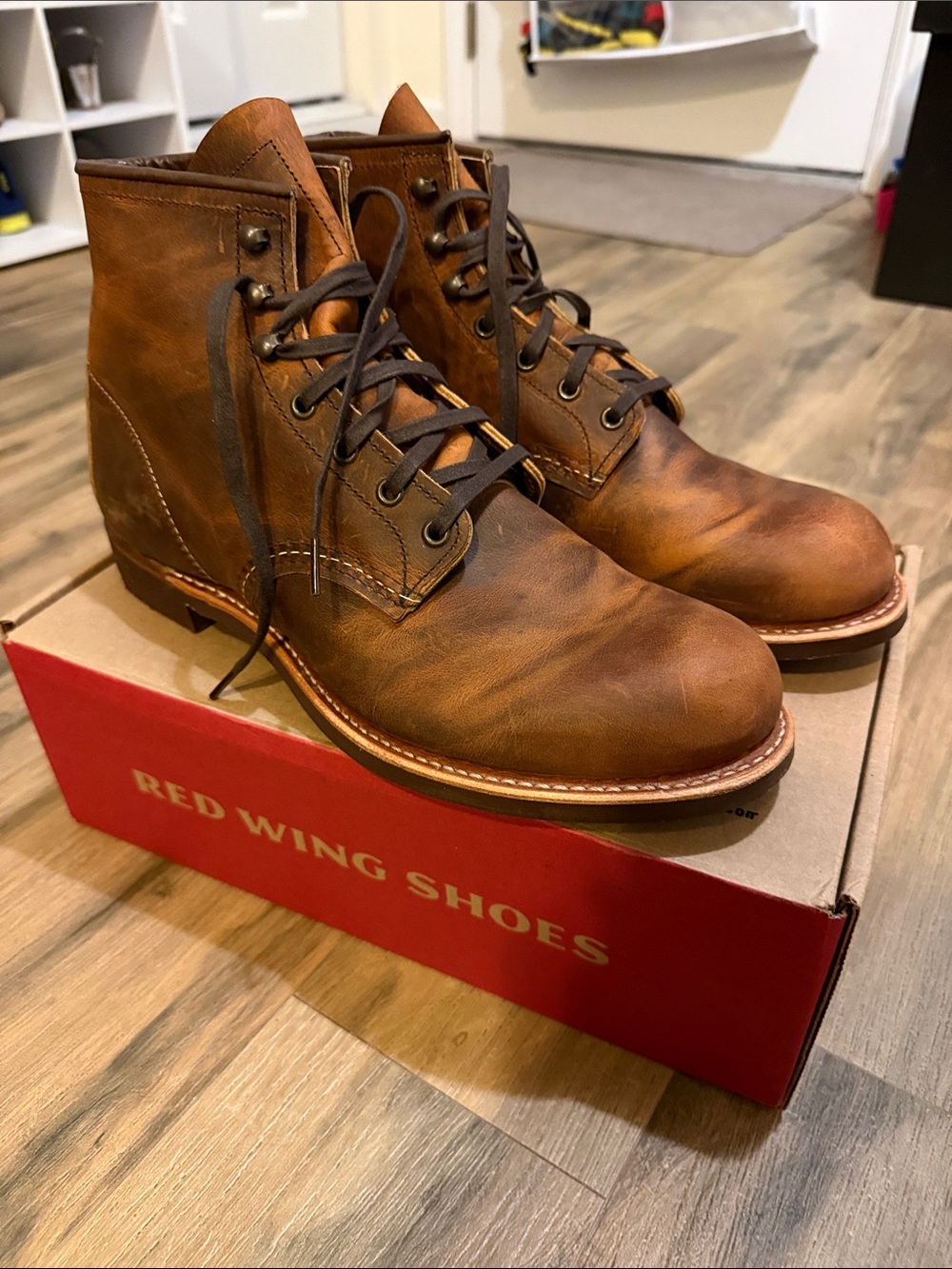 Red Wing 11D Copper Rough & Tough Blacksmith Heritage Boots 3343 11 D NEW USA